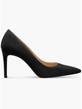 Vesta 85mm Pump — black suede